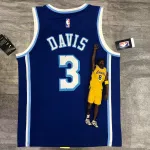 Los Angeles Lakers Retro Latin Singer Collaboration Anthony Davis #3 Blue Men’s Jersey