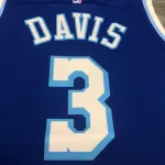 Los Angeles Lakers Retro Anthony Davis #3 Blue Men’s Jersey
