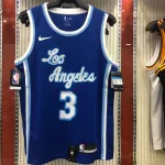 Los Angeles Lakers Retro Anthony Davis #3 Blue Men’s Jersey