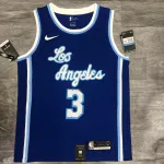 Los Angeles Lakers Retro Anthony Davis #3 Blue Men’s Jersey