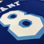 Maglia da uomo blu dei Los Angeles Lakers Retro Latin Singer Collaboration Kobe Bryant #8.