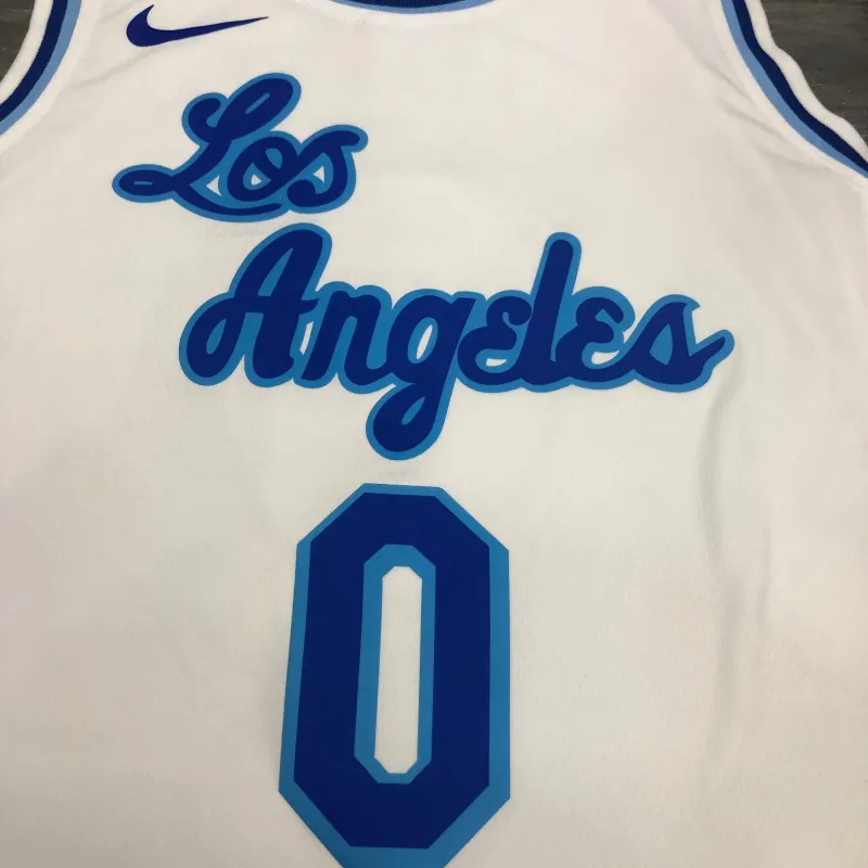 Los Angeles Lakers Retro Nick Young #0 White Men’s Jersey