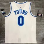 Los Angeles Lakers Retro Nick Young #0 White Men’s Jersey