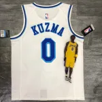 Los Angeles Lakers Retro Kyle Kuzma #0 White Men’s Jersey