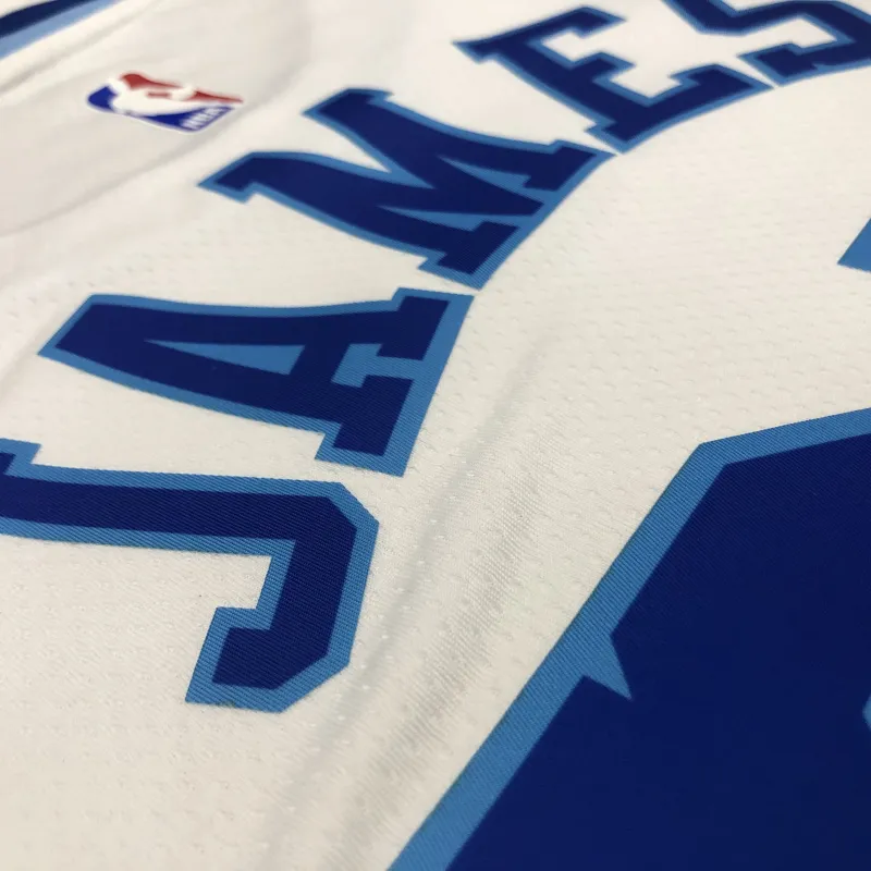 Los Angeles Lakers Retro LeBron James #23 White Men’s Jersey
