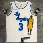 Los Angeles Lakers Retro Anthony Davis #3 White Men’s Jersey