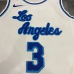 Los Angeles Lakers Retro Anthony Davis #3 White Men’s Jersey