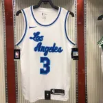 Los Angeles Lakers Retro Anthony Davis #3 White Men’s Jersey