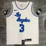 Los Angeles Lakers Retro Anthony Davis #3 White Men’s Jersey