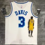 Los Angeles Lakers Retro Anthony Davis #3 White Men’s Jersey
