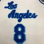 Los Angeles Lakers Retro Kobe Bryant #8 White Men’s Jersey