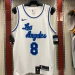 Los Angeles Lakers Retro Kobe Bryant #8 White Men’s Jersey
