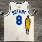 Los Angeles Lakers Retro Kobe Bryant #8 White Men’s Jersey