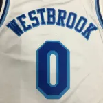 Los Angeles Lakers Russell Westbrook #0 Camiseta Blanca Hombre