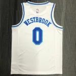 Los Angeles Lakers Russell Westbrook #0 Camiseta Blanca Hombre