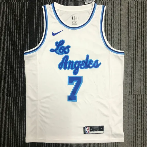 Maglia Los Angeles Lakers Carmelo Anthony #7 Bianco Uomo