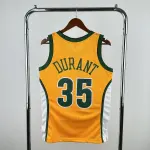 Maglia da uomo dei Seattle SuperSonics, modello Mitchell & Ness Classic Yellow, Kevin Durant #35, stagione 2007-08.