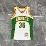 Seattle SuperSonics Mitchell & Ness Classic White Kevin Durant #35 Herren-Trikot der Saison 2007/08