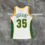 Seattle SuperSonics Mitchell & Ness Classic White Kevin Durant #35 Herren-Trikot der Saison 2007/08
