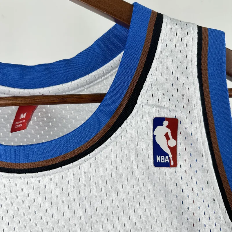 2001-02 Washington Wizards Mitchell & Ness Classic White Michael Jordan #23 Men’s Jersey