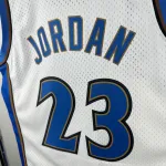 2001-02 Washington Wizards Mitchell & Ness Classic White Michael Jordan #23 Men’s Jersey