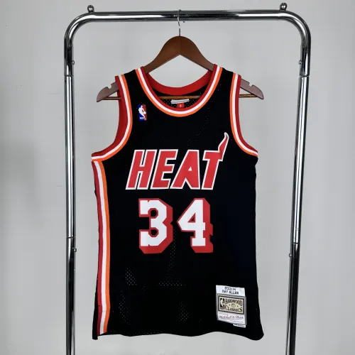Maglia da uomo Miami Heat Mitchell & Ness Retro Ray Allen #34, stagione 2013/14