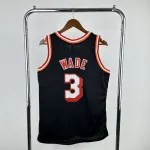 2013/14 Miami Heat Mitchell & Ness Retro Dwyane Wade #3 Camisola para homem