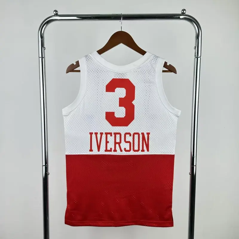 Maglia da uomo Philadelphia 76ers Mitchell & Ness Retro Allen Iverson #3
