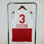 Maglia da uomo Philadelphia 76ers Mitchell & Ness Retro Allen Iverson #3