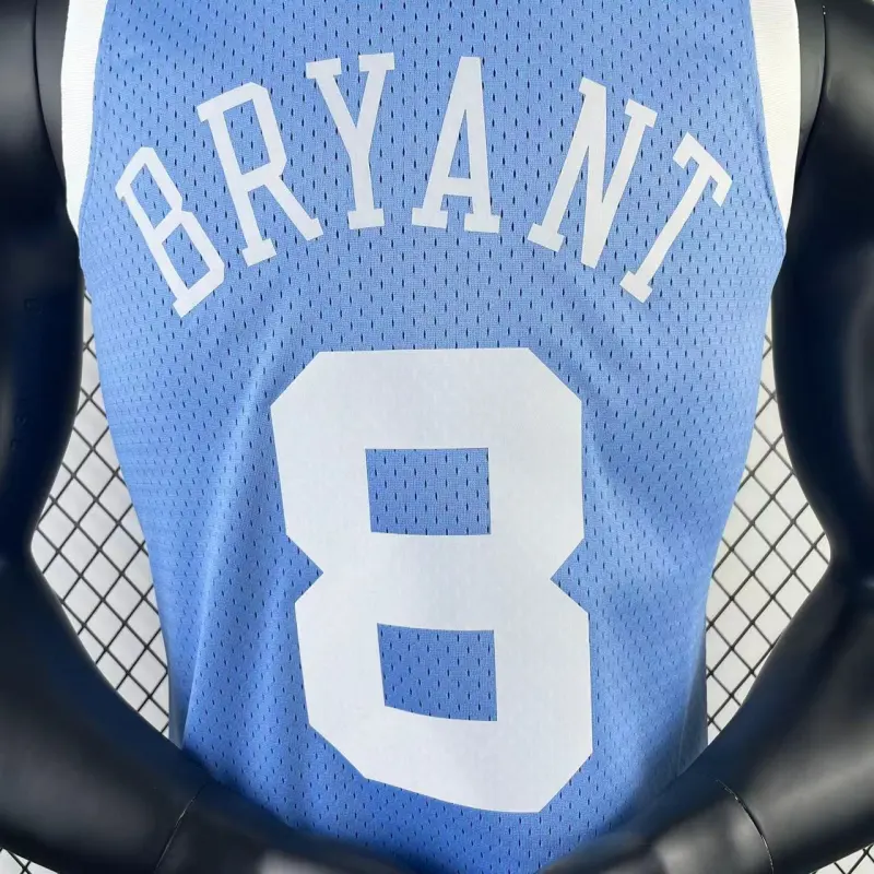 Camisa masculina Mitchell & Ness Retro Kobe Bryant #8 dos Los Angeles Lakers da época 2004/05