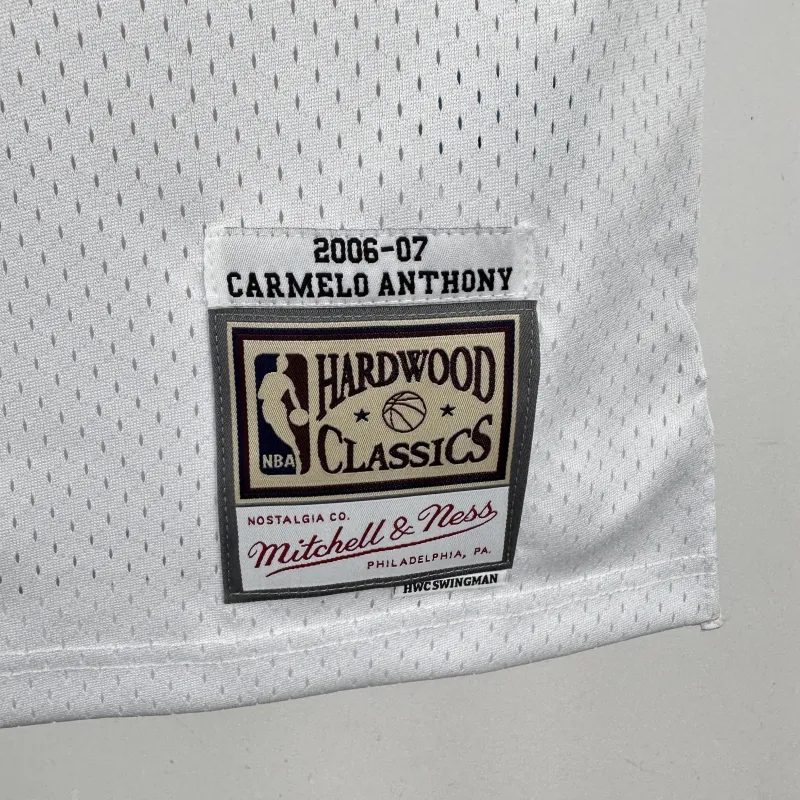 2006/07 Denver Nuggets Mitchell & Ness Retro Carmelo Anthony #15 Men’s Jersey