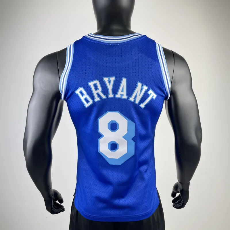 1996/97 Los Angeles Lakers Mitchell & Ness Retro Kobe Bryant #8 Blue Men’s Jersey