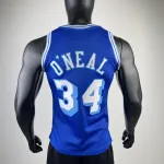 1996/97 Los Angeles Lakers Mitchell & Ness Retro Shaquille O’Neal #34 Blue Men’s Jersey