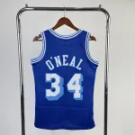 1996/97 Los Angeles Lakers Mitchell & Ness Retro Shaquille O’Neal #34 Blue Men’s Jersey