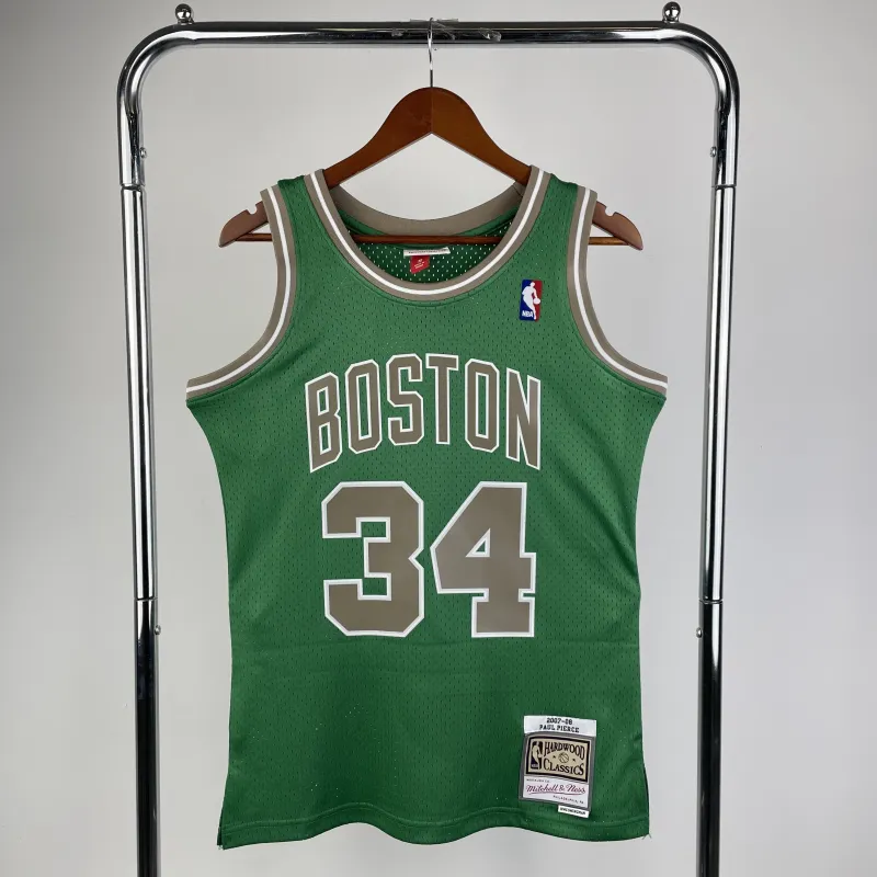 2008/09 Boston Celtics Mitchell & Ness Retro Paul Pierce #34 Men’s Jersey