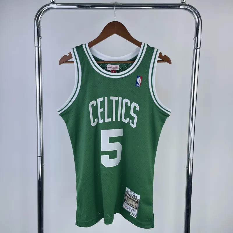 2008/09 Boston Celtics Mitchell & Ness Retro Nate Robinson #5 Green Men’s Jersey