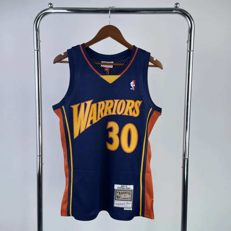 Golden State Warriors Mitchell & Ness Retro Stephen Curry #30 Men’s Jersey