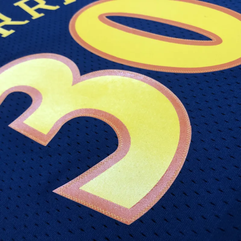 Golden State Warriors Mitchell & Ness Retro Stephen Curry #30 Men’s Jersey
