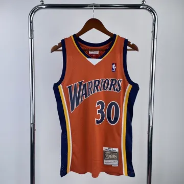 Golden State Warriors Mitchell & Ness Retro Stephen Curry #30 Herren-Trikot