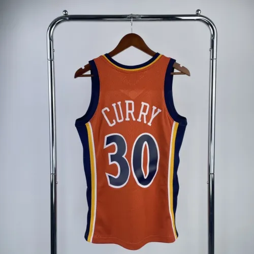 Golden State Warriors Mitchell & Ness Retro Stephen Curry #30 Herren-Trikot