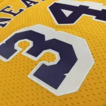 1996/97 Los Angeles Lakers Mitchell & Ness Retro Shaquille O’Neal #34 Yellow Men’s Jersey