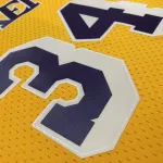 1996/97 Los Angeles Lakers Mitchell & Ness Retro Shaquille O’Neal #34 Yellow Men’s Jersey