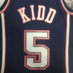 2006/07 Brooklyn Nets Mitchell & Ness Retro Jason Kidd #5 Camisola para homem