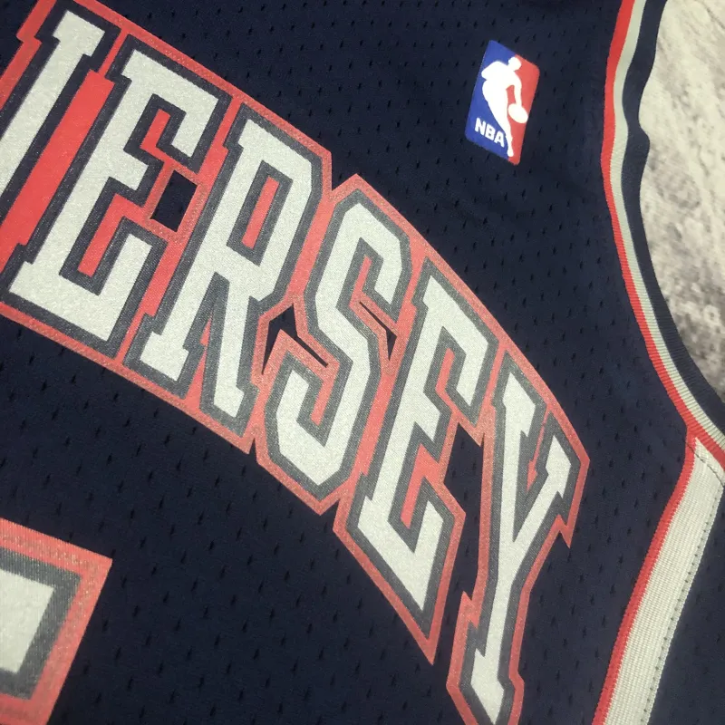 2006/07 Brooklyn Nets Mitchell & Ness Retro Jason Kidd #5 Camisola para homem