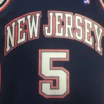 2006/07 Brooklyn Nets Mitchell & Ness Retro Jason Kidd #5 Camisola para homem