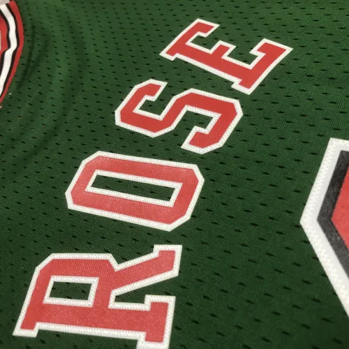 Maillot homme Chicago Bulls Mitchell & Ness Retro Derrick Rose #1