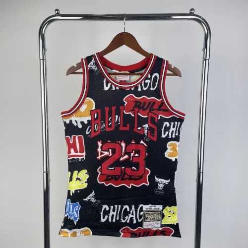 Maillot homme Chicago Bulls Mitchell & Ness Retro Michael Jordan #23