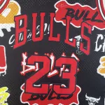 Chicago Bulls Mitchell & Ness Retro Michael Jordan #23 Camisola para homem