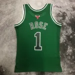 Maillot homme Mitchell & Ness Retro Derrick Rose #1 des Chicago Bulls