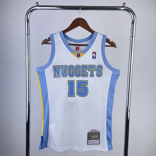 Denver Nuggets Mitchell & Ness Retro Carmelo Anthony #15 Herren-Trikot